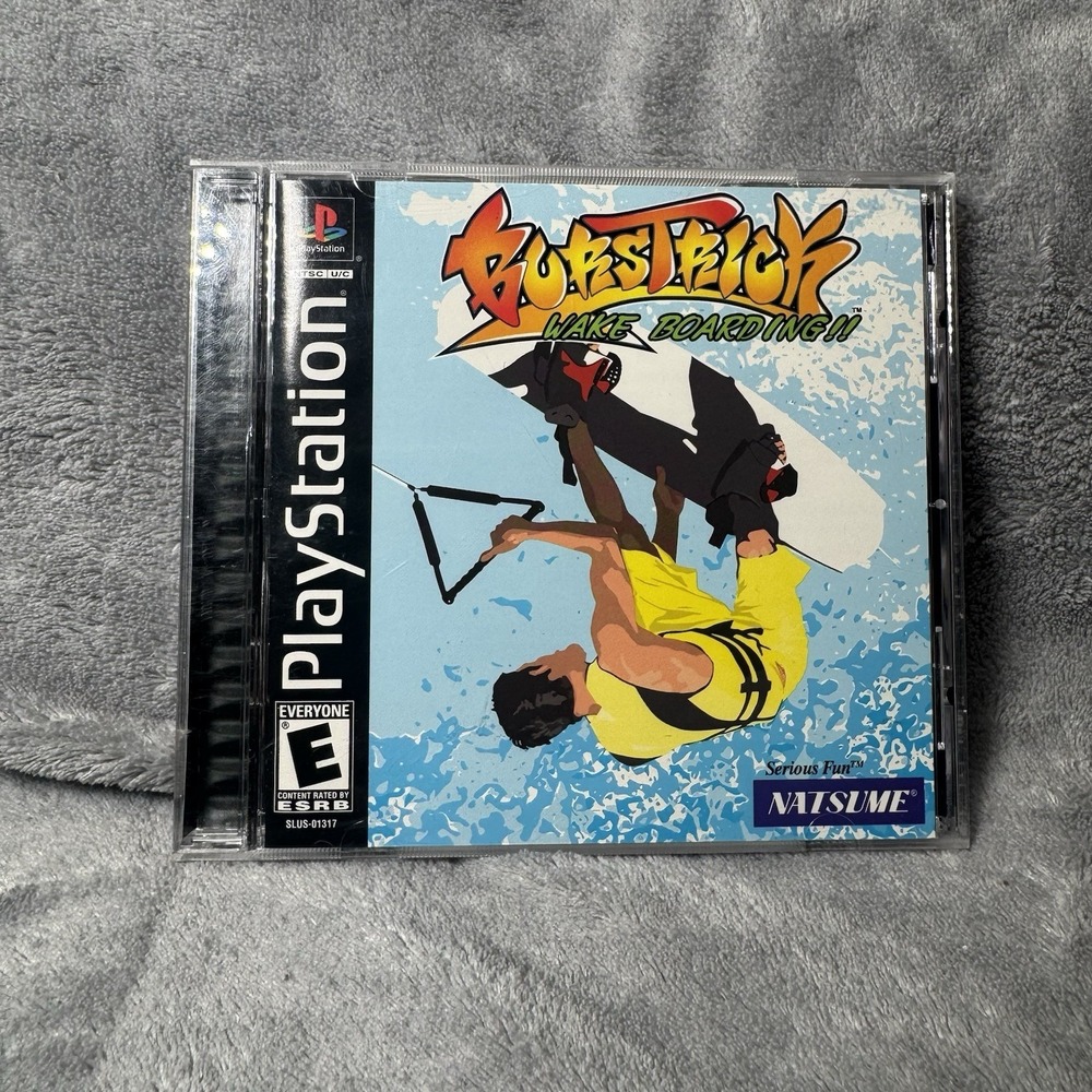 PlayStation : Burstrick Wake Boarding!! CIB TESTED